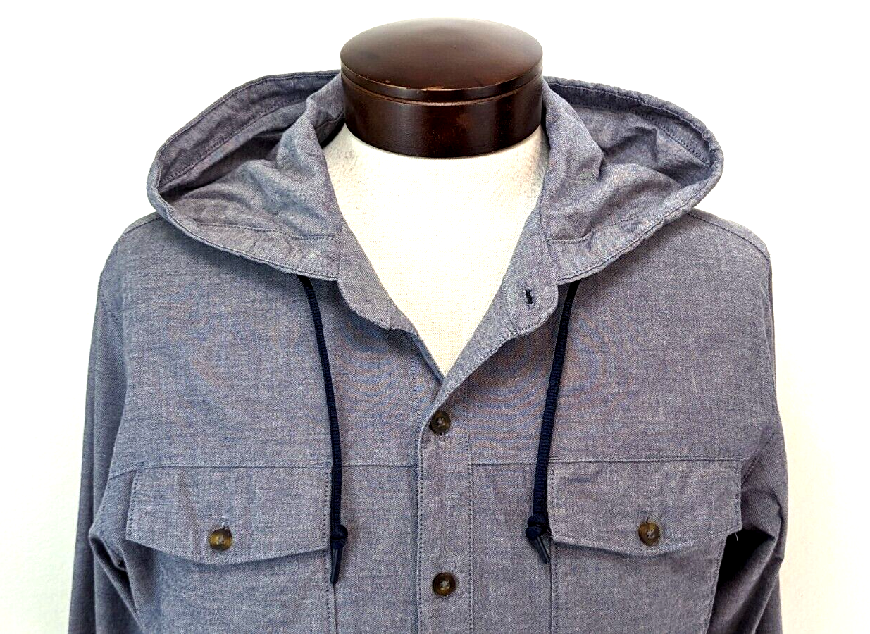 NIKE 6.0 Men's SB Road Dog Chambray Hooded Button Up Shirt Hoodie Skate Size S * | eBay NIKE 6.0 Men's SB Road Dog Chambray Hooded Button Up Shirt Hoodie Skate Size S * | eBay