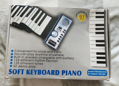 FLEXIBLE PIANO- Soft Keyboard Piano- 61 MIDI