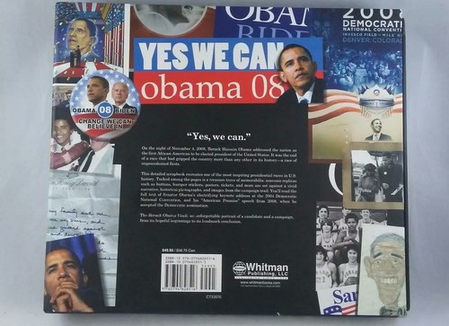 BARACK OBAMA 44TH PRESIDENT COLLECTOR'S VAULT BOOK W SLIPCASE MEMORABILIA Krut