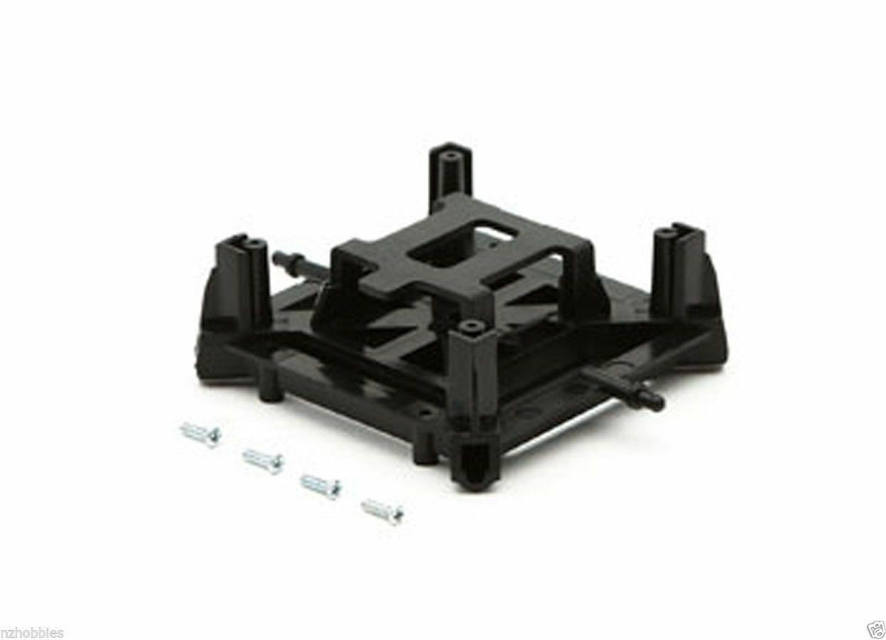 Latest Blade 180 QX 5-in-1 Control Unit Mounting Frame w/ Silver Screws BLH7403