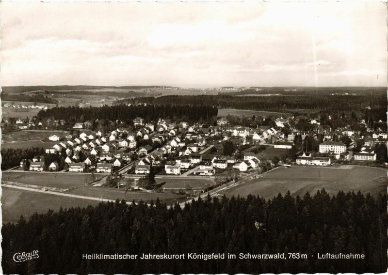 Cpa Ak Konigsfeld Heilklimatischer Jahreskurort Germany (935449)