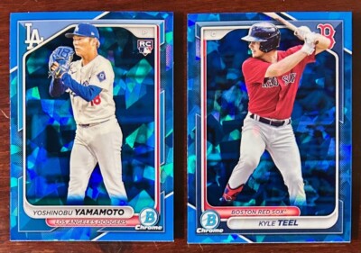 2024 Bowman Chrome Sapphire Edition Base + Prospects: U Pick, 35 Cent Shipping