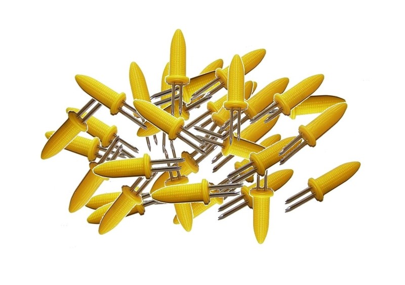 35 X Maiskolbenhalter FÃ¼R Maiskolben Grillen Spiesser Stocher Halter