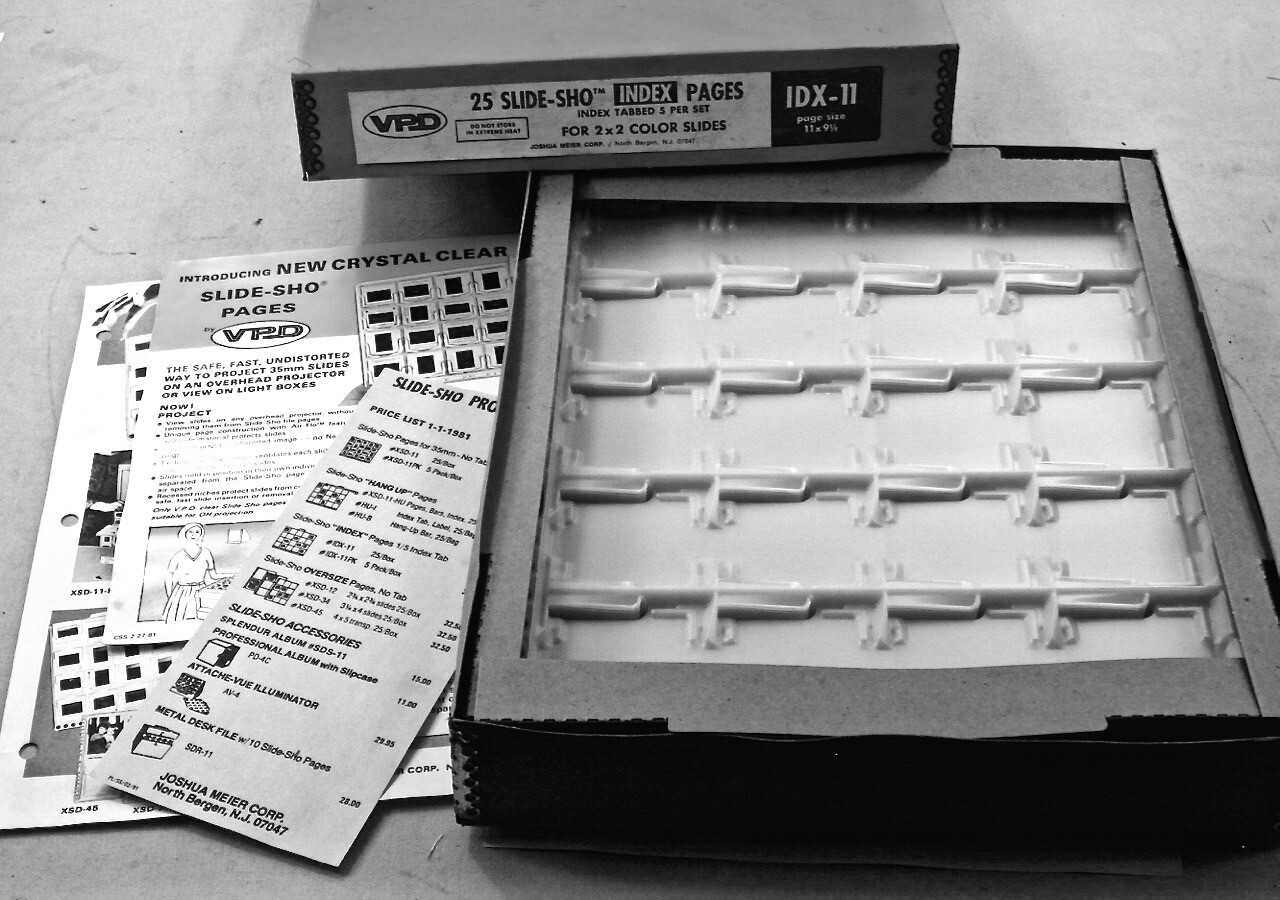 Kodak Slide Mounts - for projector and for ring binders