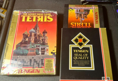 Tetris (Tengen) (Nintendo Entertainment System NES) with BOX Tested