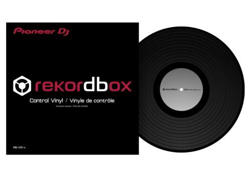 Pioneer Control Vinyle - Vinyle de Contrôle RB-VS1-K pour Rekordbox Dj