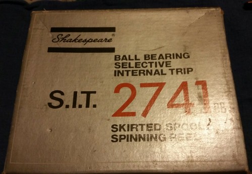 Shakespeare 2741 S.I.T. Vintage Ball Bearing Fishing Reel Spinning Unused