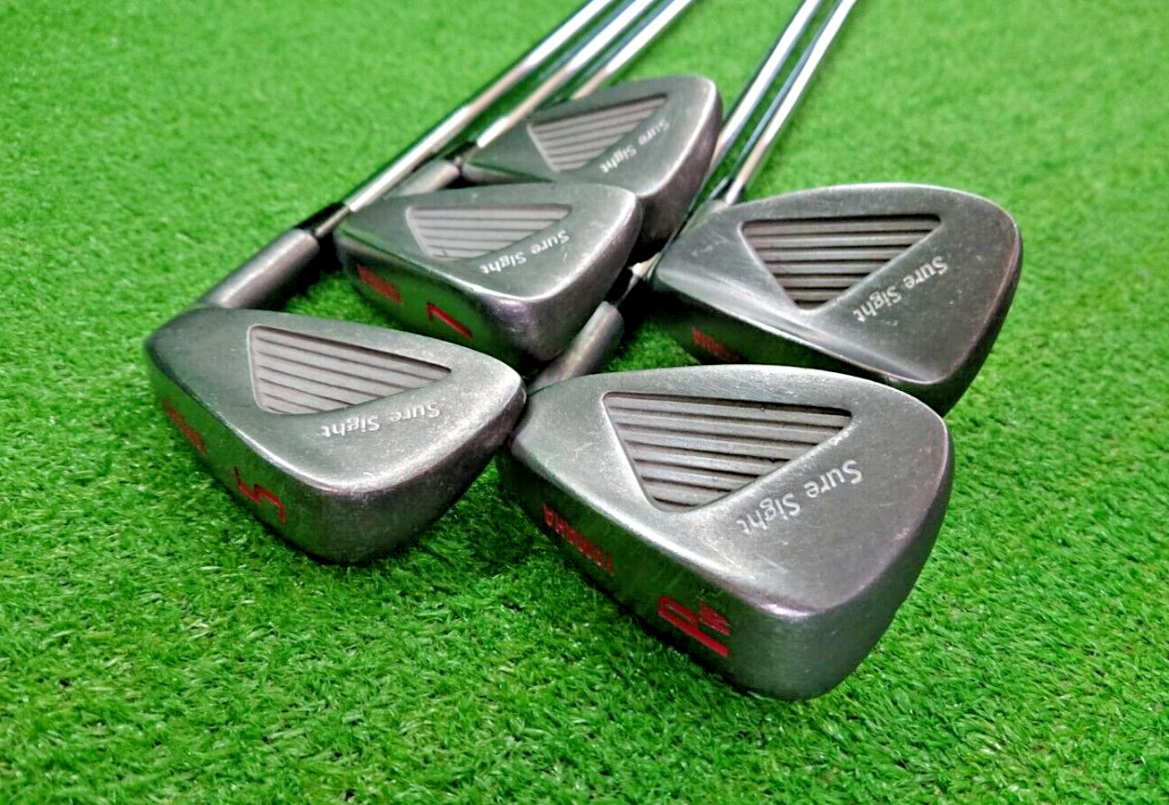 レベルネオ　ズヴィズダーSTサイン4枚セット Yamaha Sure Sight Ladies 5pcs Iron Set 5,7,9,PW,SW Flex L