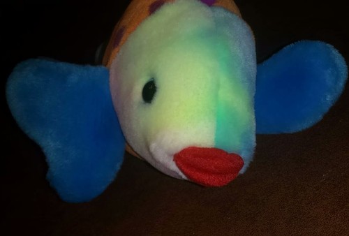 ty beanie buddies collection Lips the Rainbow Fish 12 inch