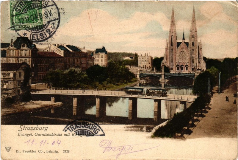 Cpa Ak Strasbourg - Evangel (276036)