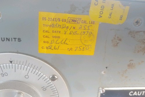 Gruen Industries Canadian Armed Services AN/URM-32 - Frequency Meter