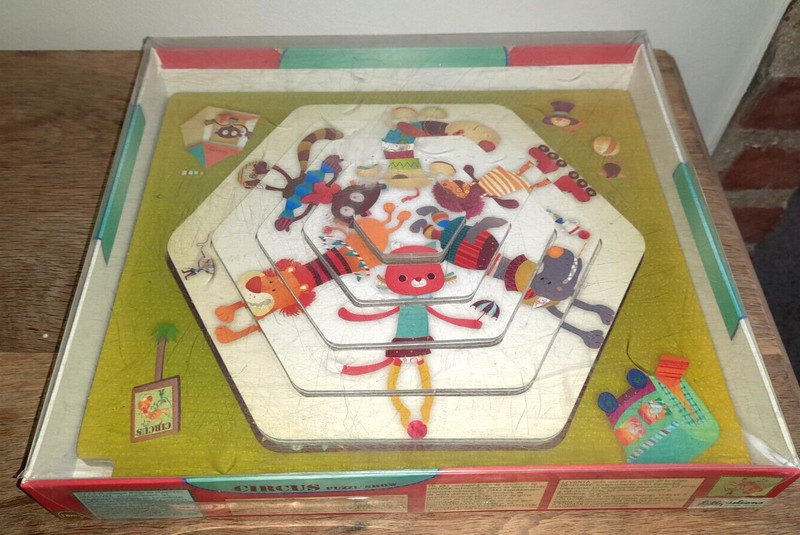 Puzzle Circus Puzzl'Show - Puzzle Theme Cirque - Lilliputien