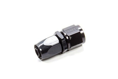 FRAGOLA BLACK FITTING HOSE END STRAIGHT -8 AN HOSE TO FEMALE -10 AN # 220109-BL