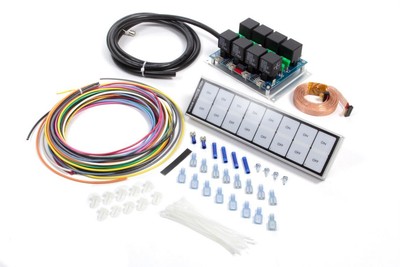 Overhead Control Module Switch Panel 8000 - 8 Flat Switches, Backlit