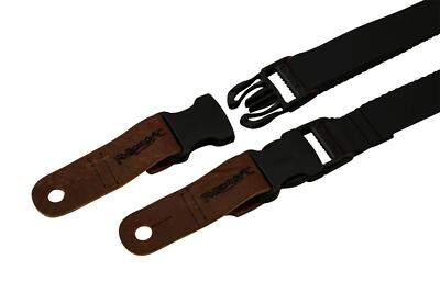 Folkcraft  Quick-Release 1'' Wide Dulcimer/Ukulele Strap, Black