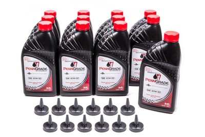 Penngrade Motor Oil 77296 80W90 Hypoid Gear Oil Case 12 X 1 Qt. Gl-4