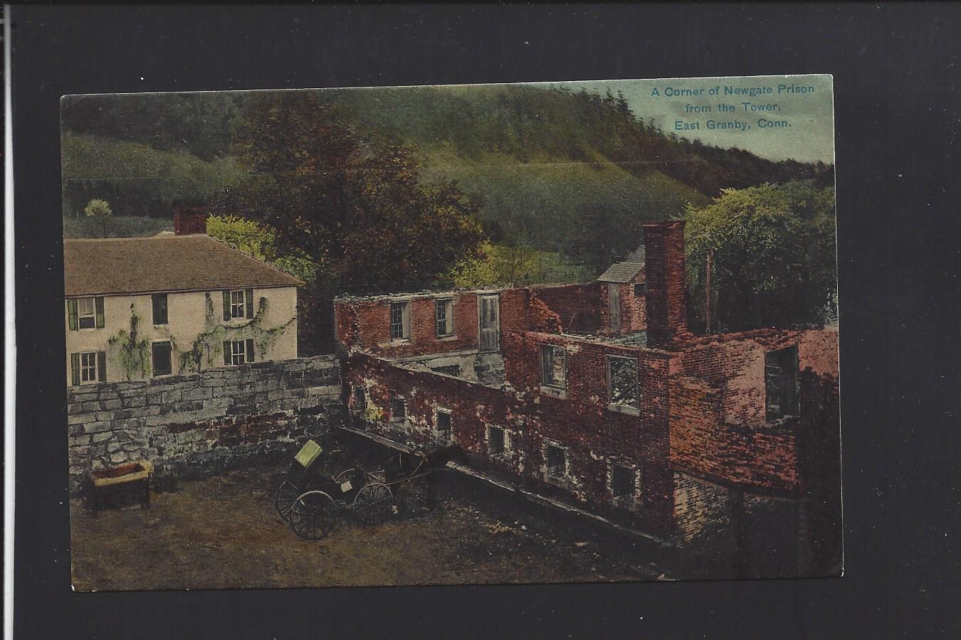 EAST GRANBY, CONNECTICUT 1911 PICTURE POSTCARD,DOANE CL, HARTFORD CO