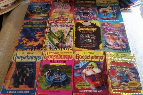 Lots of vintage scholastic goosebumps pocketbooks,70pcs,good condition