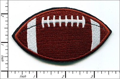 24 Pcs Embroidered Iron on patches  American Football 8.8 x 5cm AP030fB1