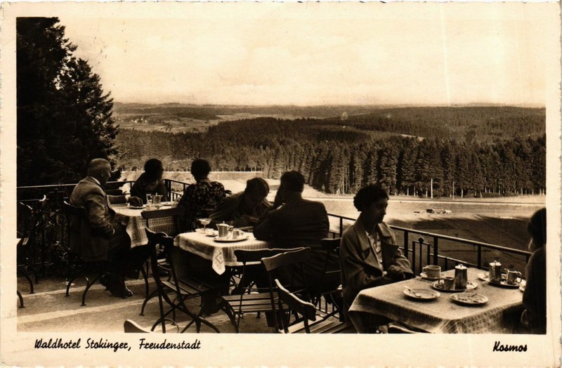 Cpa Ak Freudenstadt- Waldhotel Stockinger Germany (907725)