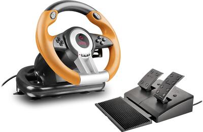 SPEEDLINK DRIFT O.Z. Racing Wheel Gaming Lenkrad Pedalen USB PC Windows 10 