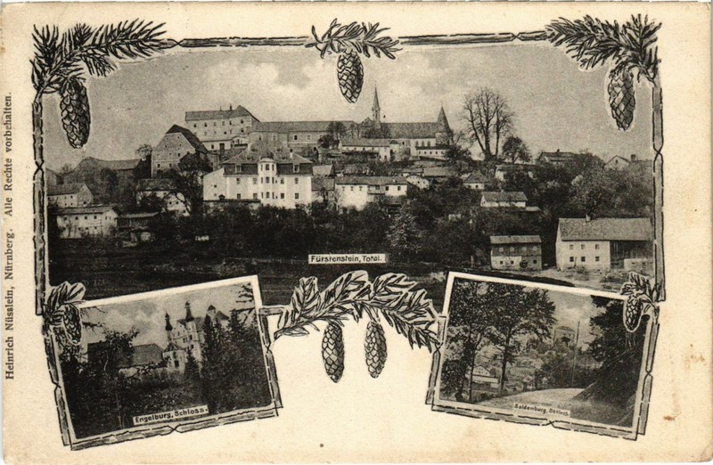 Cpa Ak Furstenstein - Totalansicht - Engelburg -Saldenburg Germany (969123)