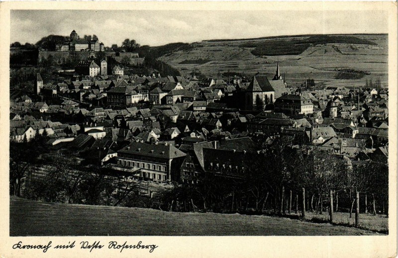 Cpa Ak Kronach - Panorama Germany (917886)