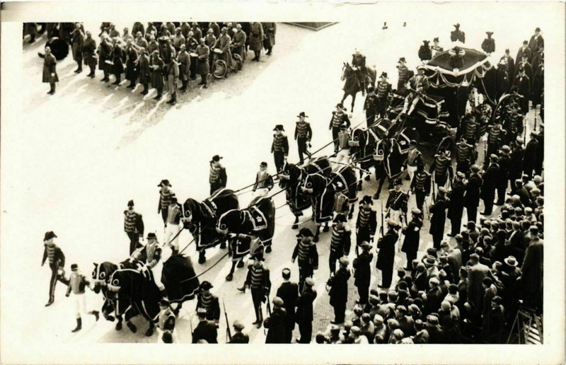 Cpa Ak Begrafenis Hm De Koningin Moeder Dutch Royalty (842528)