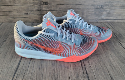 Nike KB Mentality 2 Wolf Grey Bright Crimson Sz 11  2016