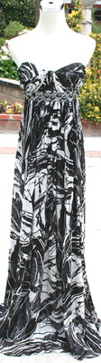 BCBGMAXAZRIA BCBG MAX AZRIA MULTI EVENING FORMAL GOWN 0