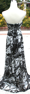BCBGMAXAZRIA BCBG MAX AZRIA MULTI EVENING FORMAL GOWN 0