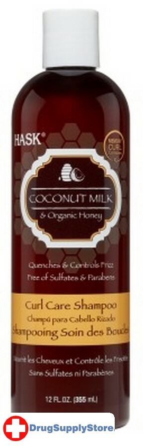 BL Hask Shampoo Coconut Milk Curl Care 12 oz - THREE PACK