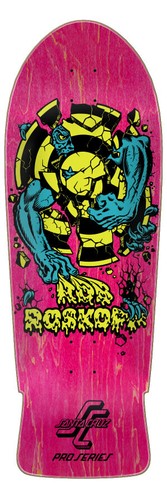 Santa Cruz Rob Roskopp TARGET 3 Skateboard Deck PINK STAIN