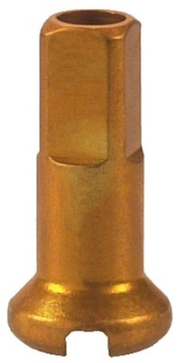 DT Swiss 18 x 12mm Gold Alloy Nipples Box of 100