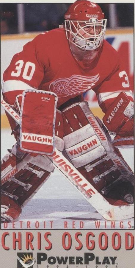 Fleer Power Play 1993-94 - Chris Osgood #334