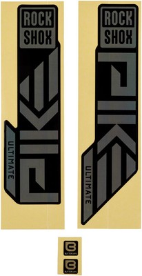 Fork Decal Kits - RockShox Fork Decal Kit - Pike Ultimate, 27.5''/29'',  Gloss