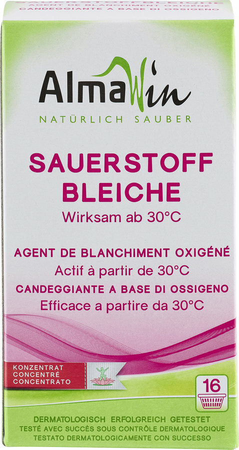 KS (15,73/kg) AlmaWin Sauerstoffbleiche Öko Bleichmittel Fleckensalz 400 g