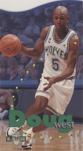 1995-96 Fleer NBA Jam Session - Doug West #D66