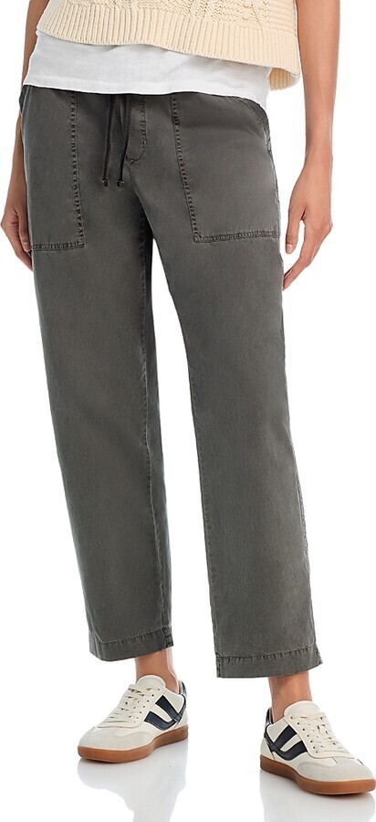 Velvet by Graham & Spencer Misty Drawstring Pants Women's S Tundra Grey Pull-On~ - Picture 1 of 13