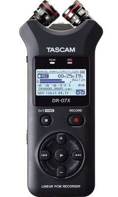 Tascam DR-07X Stereo Handheld Recorder and USB Audio Interface, New!