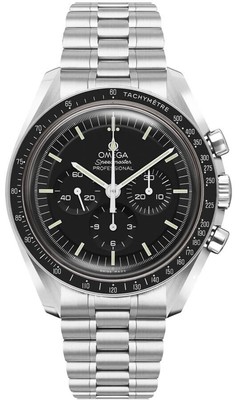 Omega Speedmaster Moonwatch Black Dial & bezel Chronograph Luxury Mens Watch