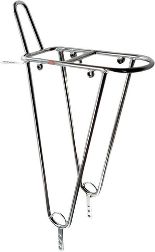 Velo Orange Constructeur Rear Rack: Polished Stainless Steel