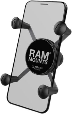 RAM Mounts X-Grip Universal Phone Holder RAM-HOL-UN7BU with B Size 1'' ball
