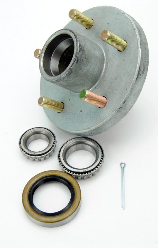 Boat Trailer GALVANIZED Hub 5 Lug 1 1/16" x 1 3/8" 44649 x 68149