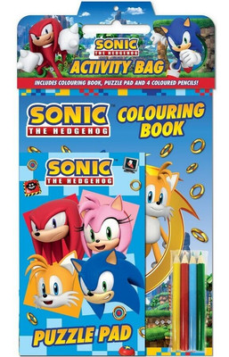 ~ Sega ~ Sonic the Hedgehog: Activity Bag ~ Tails ~ Knuckles ~ Amy ~