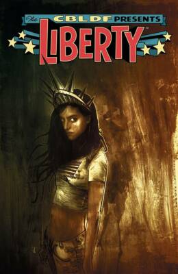 CBLDF Presents Liberty GN Neil Gaiman Jim Lee Kirkman Walking Dead Sakai New NM