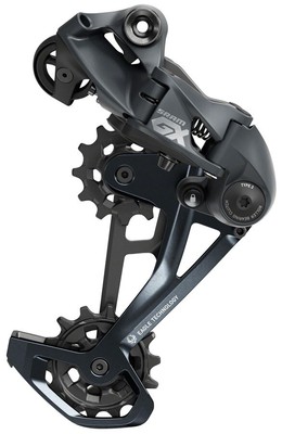SRAM GX EAGLE REAR DERAILLEUR - 12-SPEED, LONG CAGE, 52T MAX, LUNAR