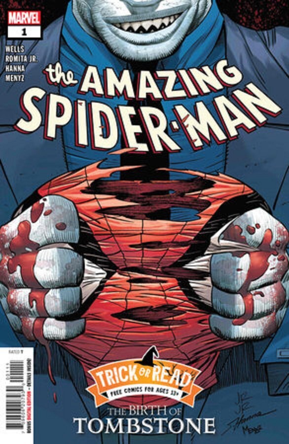 AMAZING SPIDERMAN THE BIRTH OF TOMBSTONE 1 HALLOWEEN