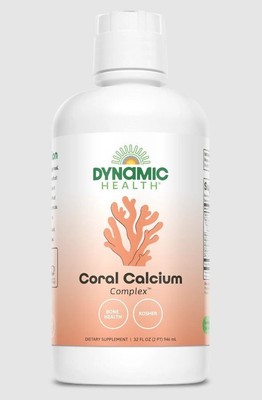 Dynamic Health Liquid Комплекс кораллового кальция, 32 унции жидкости