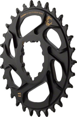 SRAM X-Sync 2 Eagle Chainring 30T Direct Mount 3mm Offset Boost Black Gold Logo
